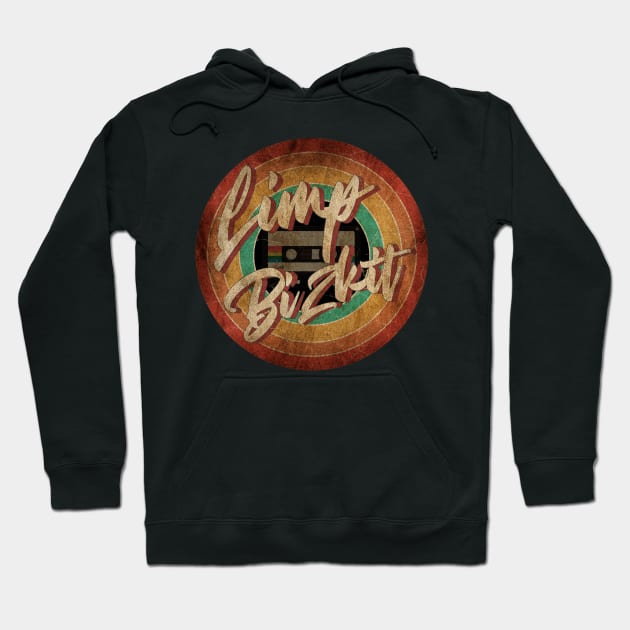 Limp Bizkit Vintage Circle Art Hoodie by antongg